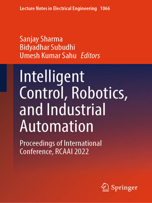 cover image of Intelligent Control, Robotics, and Industrial Automation